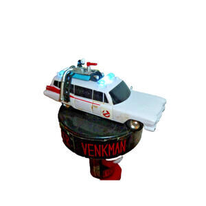 Ghostbusters Ecto-1 Light & Sound Toy Candy Dispenser Light Sound Working